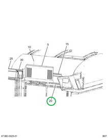 2217439C1 Cover, Blower Defog Driver Win
