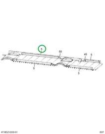 2217898C1 Heater, Aux, Convection 45 In.