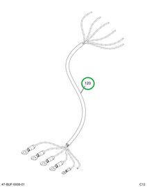 2217937C1 Cable, Round 6 Conductor With