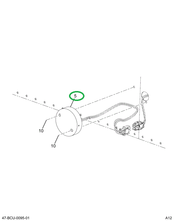 2218703C1 LIGHT  RED  LED 3 OVER EMERGE