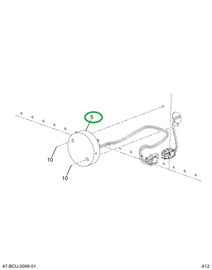 2218703C1 LIGHT  RED  LED 3 OVER EMERGE