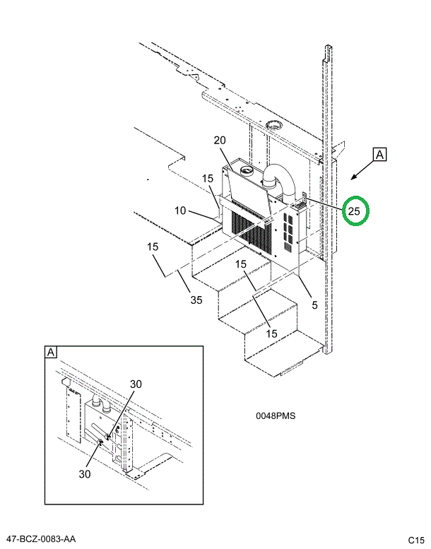 2218828C1 SUPPORT  HEATER STEPWELL