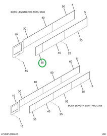 2218831C1 Lining, Lower 2 Bow Right Hand