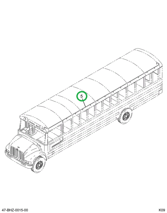 2218908C91 Harness Assembly, Overlay Body