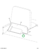 2218914C2 PANEL MODESTY AFT OF DRIVER