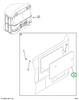 2219054C92 Door, Access Cowl W/locking La