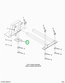 2219693C3 Plate Seat Anchor L Type