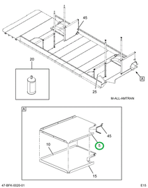 2220051C3 Shield, Courtesy Aft Entrance