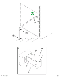 2220171C1 Rail, Hand, Entrance Door, Bus