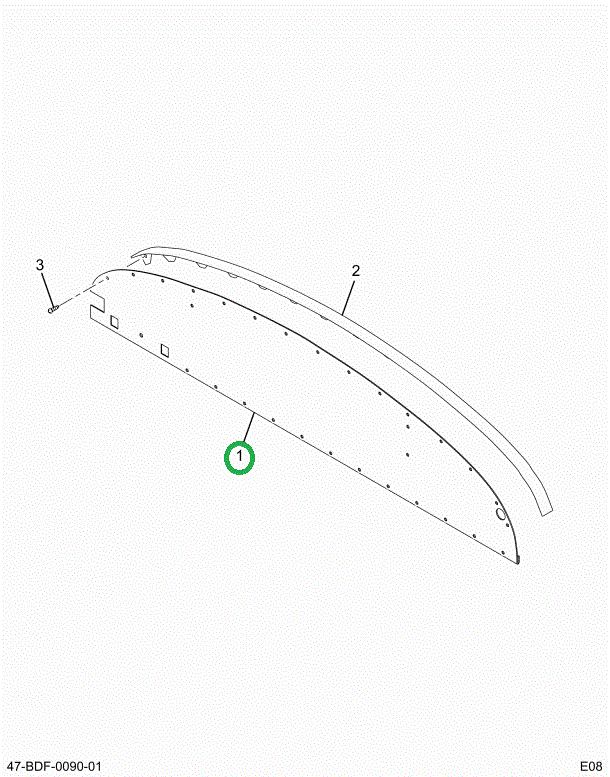 2220211C3 Panel, Bulkhead