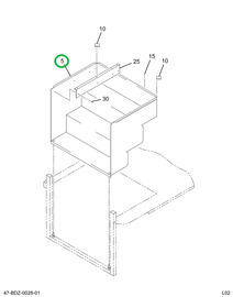 2220277C91 Stepwell Assembly, Stainless S