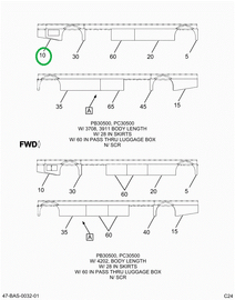 2221092C4 SKIRT, AFT , REAR WHL POCKET 2