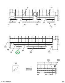 2221108C1 RUBRAIL,RUB-RAIL  RH  LWR AFT