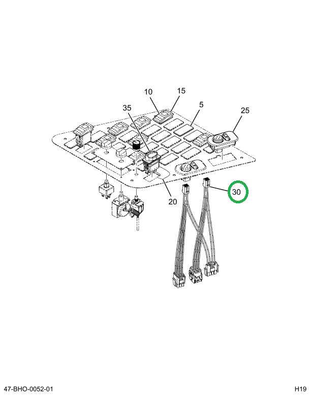2221170C1 Light, Warning Pilot Single Am