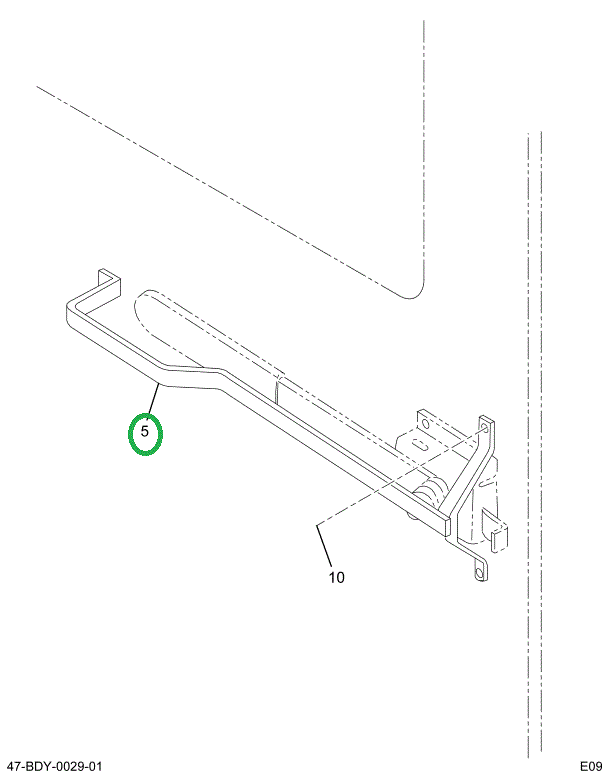 2221278C92 Cover Assembly Rear Door Barlo