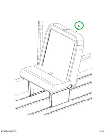 2221940C91 Seat 5 Leg Track Mounting