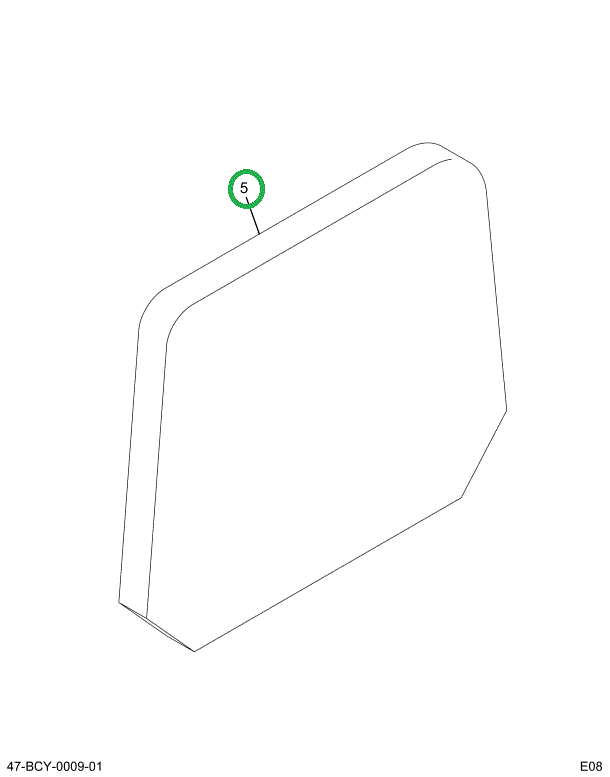 2222049C1 Upholstery Seat Back