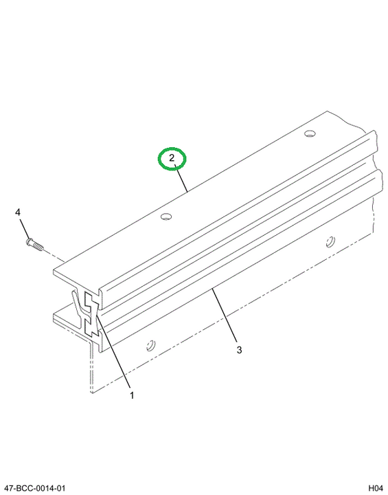 2222116C1 Bracket, Hinge, Door, Bus, Hin