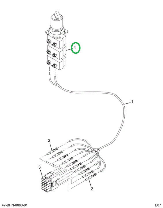2222674C1 SWITCH  ELEC DOOR 2 POSITION