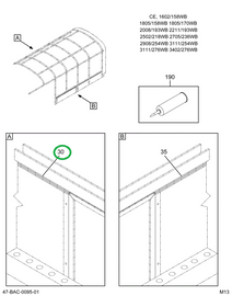 2222928C2 Seat, Rail Left Hand Front 70.