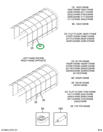 2222930C2 Seat, Rail Left Hand Front 70.