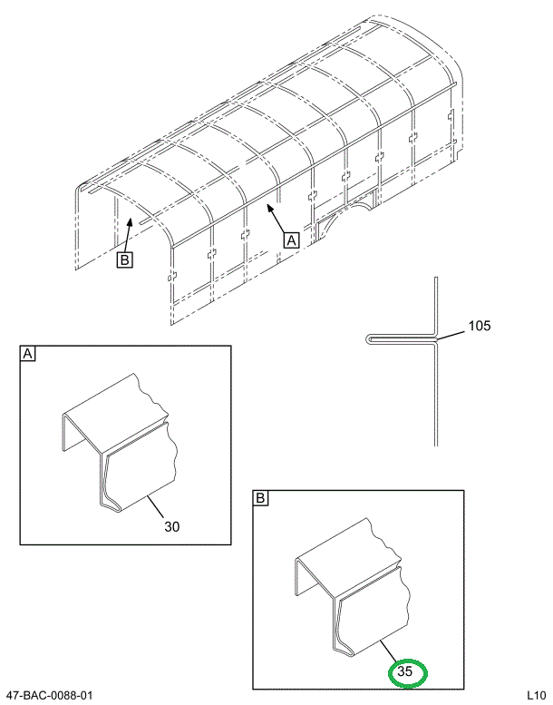 2222931C2 Seat, Rail Left Hand Front 70.