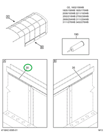 2222932C2 Seat, Rail Left Hand Front 70.