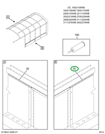 2222933C2 Seat, Rail Left Hand Front 70.