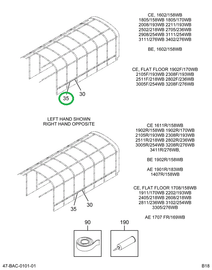 2222947C2 Seat, Rail Left Hand Front 70.