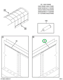 2222949C2 Seat, Rail Left Hand Front 70.