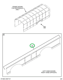2223001C2 Seat, Rail Forward Left Hand 1