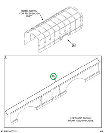 2223002C2 Seat, Rail Forward Left Hand 1