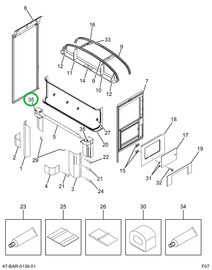2223148C1 BUSHING SNAP PLASTIC 1.75 IN