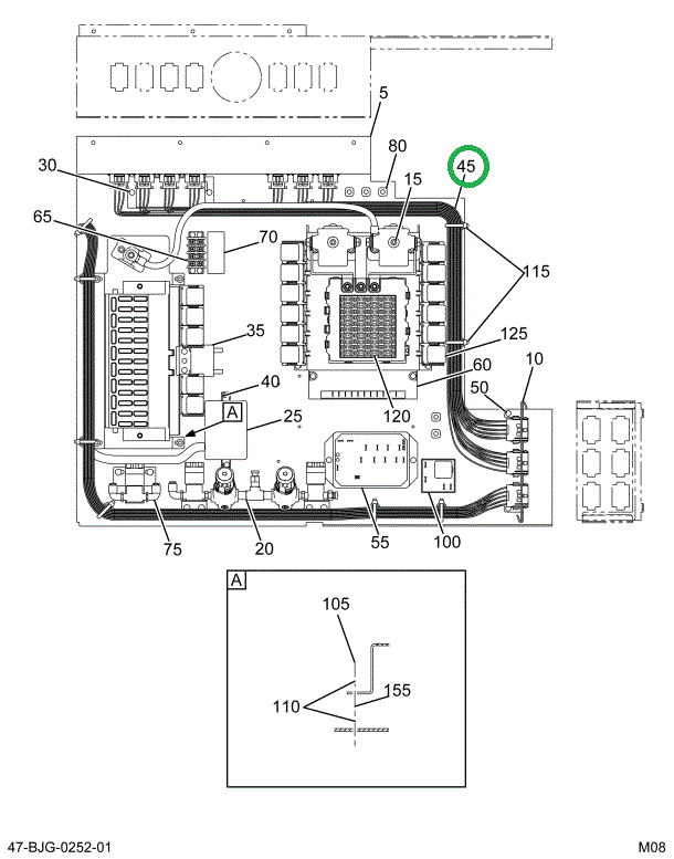 2224635C94 Harness Stop Arm And Crossing