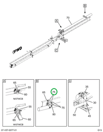 2224658C2 SUPPORT  REAR HANGER BODY