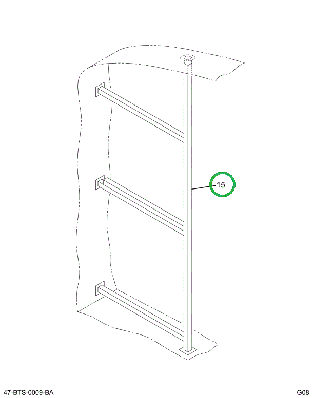 2224669C91 Fr Assembly, Lift Barrier Over