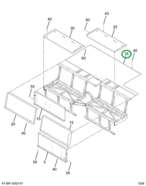 2224682C2 Panel Retainer Insulation Top