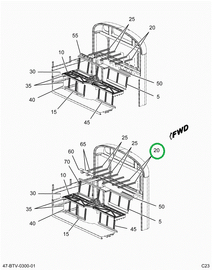 2224689C2 Tube Assembly, Deck Fr