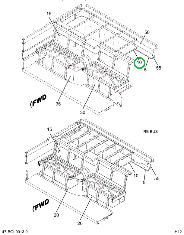 2224709C2 Panel, Retainer Insulation Dav