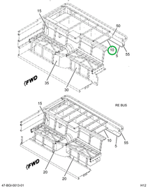 2224709C2 Panel, Retainer Insulation Dav