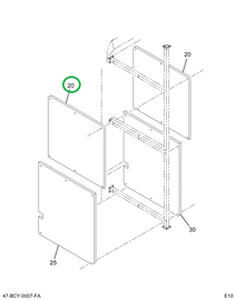 2224772C91 Pad Assembly, Barrier 42 Oz Bl
