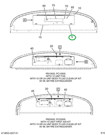 2224862C1 Sign Assembly, Destination Doo
