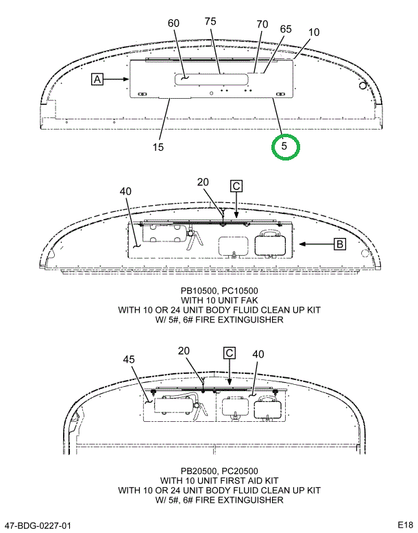 2224863C2 Door Bus Body Assembly Destina