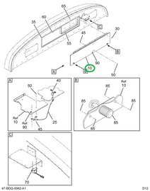 2224877C1 Sign Assembly, Destination Doo