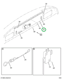 2224880C1 Sign Assembly, Destination Doo