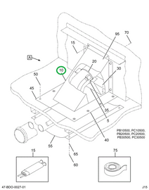 2224910C2 Cover Fuel Fill Mid Mounting W