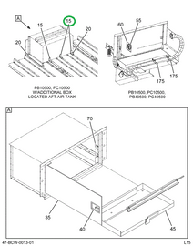 2224930C1 J-bar, Battery Box Tie Down, 8