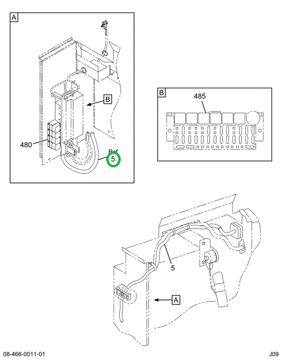 2224987C93 Harness Main Wiring, Air Brake
