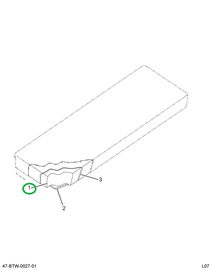 2225168C1 Foam, Seat Cushion, Bus