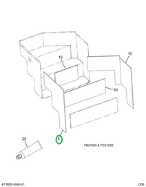 2225547C1 INSULATN,INSULATION STEP WELL